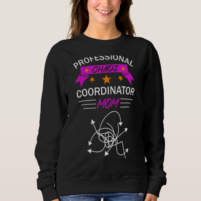 Professionell Chaos-samordnare Mamma T Shirt (Framsida)