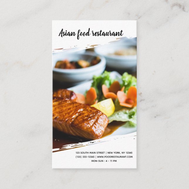 Professionell Chef Visitkort (Framsida)
