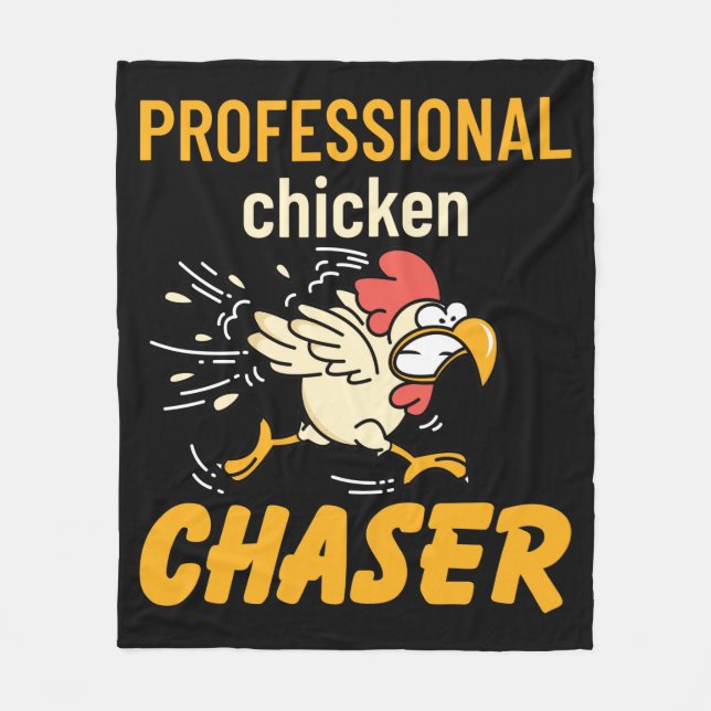 Professionell Chicken Chaser Fleecefilt (Framsidan)