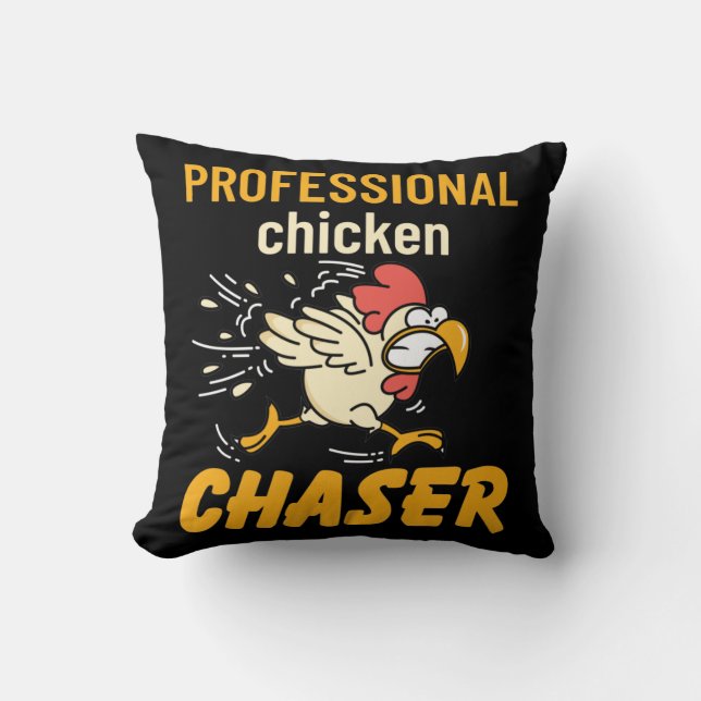 Professionell Chicken Chaser Kudde (Framsida)