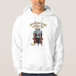 Professionell Chillaxare Apkung Roligt Cool App Hoodie