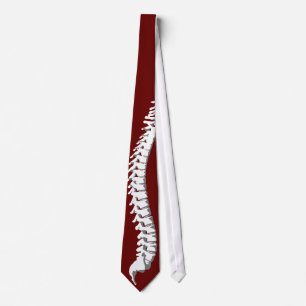 Professionell Chiropractor Plain Red Tie Slips