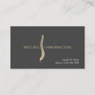 Professionell Chiroprator Health Affärskort Visitkort