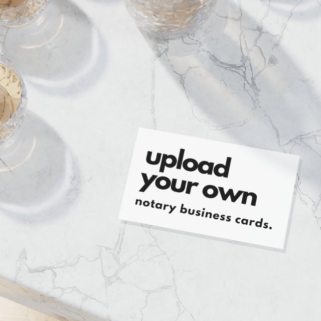 Professionell Company Business Template Notary Visitkort (Skapare uppladdad)