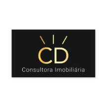 Professionell Consultora Imobiliária Logotyp Guld1