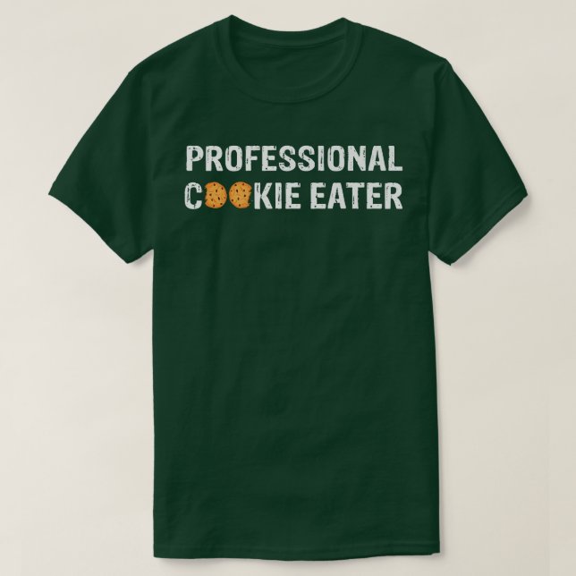 Professionell Cookie Eater-julklingsteamet Gi T Shirt (Design framsida)
