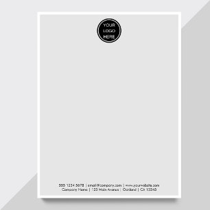 Professionell Corporate Business Logotyp Mail Bran Brevhuvud