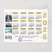 Professionell Corporate Hälsning 2025-årskalender