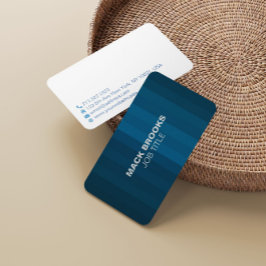 Professionell Corporate Simple Elegant Visitkort