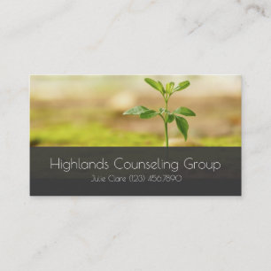 Professionell Counseling Group Life Coach Visitkort