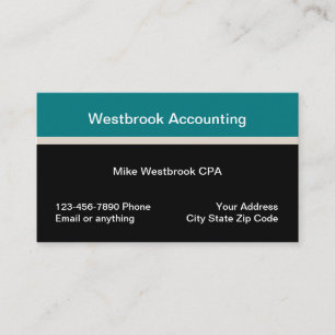 Professionell CPA-redovisning Visitkort