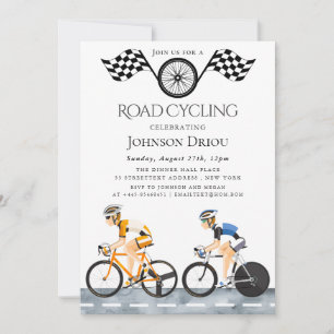Professionell cykeltävling sportinbjudan inbjudningar