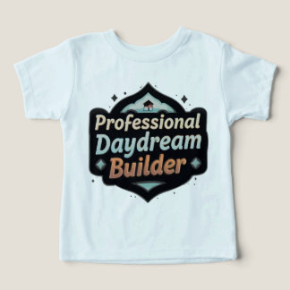 Professionell Dagdrömmare Byggare Roligt Drömmare T Shirt