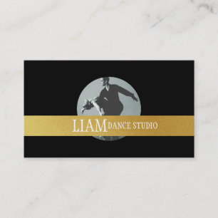 Professionell Dance Instructor, Lessons, Studio Visitkort