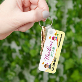 Professionell Daycare Business Nyckelring