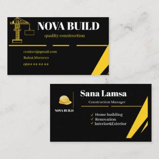 Professionell design av visitkort