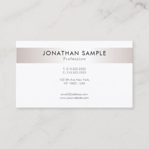 Professionell Design Modern Elegant - minimalt van Visitkort