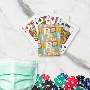 Professionell Designad sjukhusikonisk Casinokort
