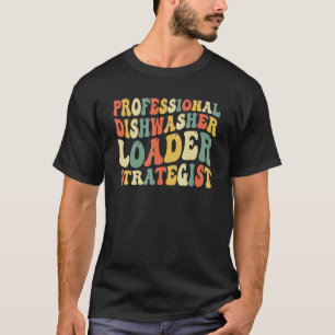 Professionell Dishwasher Loader strist T Shirt