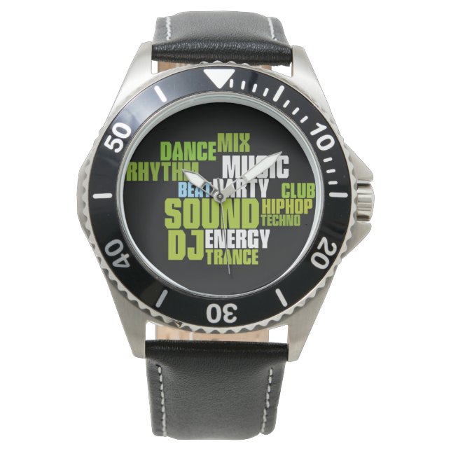 Professionell DJ Armbandsur (Framsida)