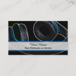 Professionell DJ- och VJ-affärskort Visitkort