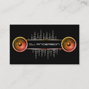 Professionell DJ Visitkort