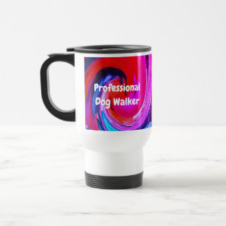 Professionell Dog Walker Bright Swirl Tie Dye Resemugg
