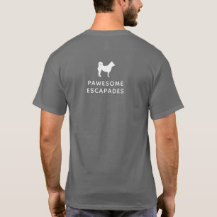 Professionell Dog Walker Grått T Shirt