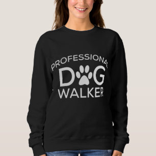 Professionell Dog Walker Puppy Djurälskare Hund Si T Shirt