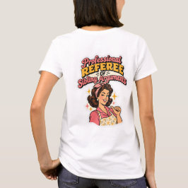 Professionell Domare Bråk mellan syskon Retroserie T Shirt