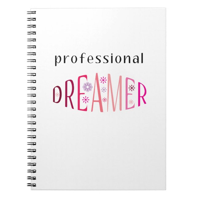 Professionell Dreamer Anteckningsbok (Framsidan)