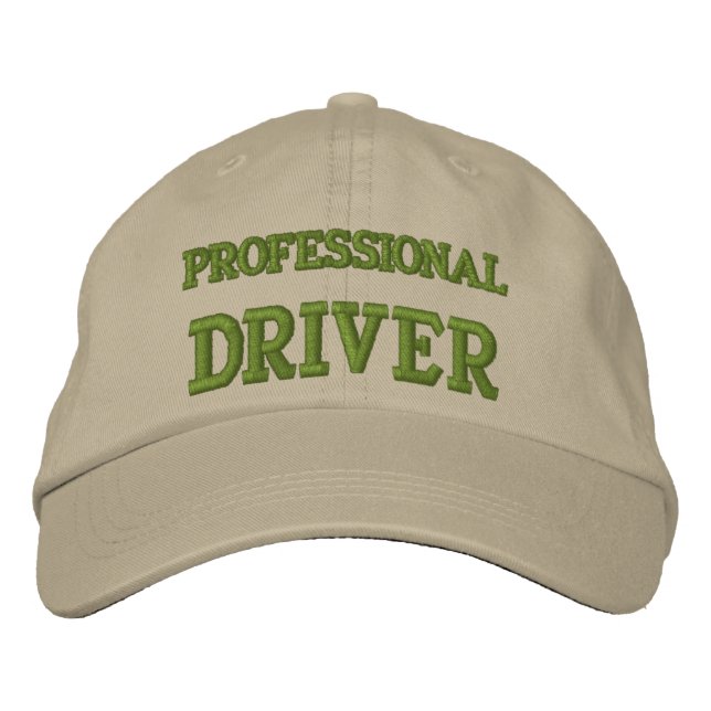 PROFESSIONELL DRIVER BRODERAD KEPS (Framsida)