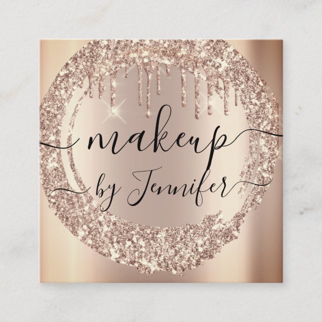 Professionell Drivrutiner 6 Slår Anpassningsbar Lo Fyrkantigt Visitkort (Framsida)