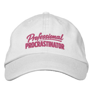 Professionell Drömmare Rolig Humor Broderad Keps