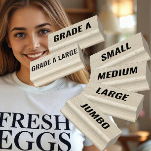 Professionell Egg Carton Storleka Frimärke (JUMBO) Stämpel