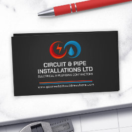 Professionell Electrical & RVS ConTRAR Visitkort