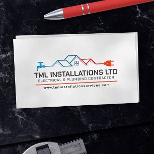 Professionell Electrical & RVS ConTRAR Visitkort