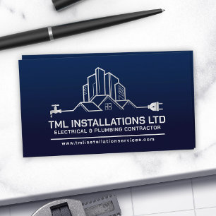 Professionell Electrical & RVS ConTRAR Visitkort