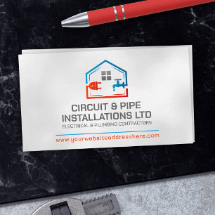 Professionell Electrical & RVS ConTRAR Visitkort