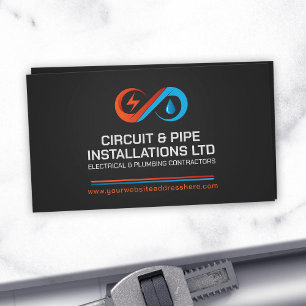 Professionell Electrical & RVS ConTRAR Visitkort