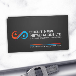 Professionell Electrical & RVS ConTRAR Visitkort