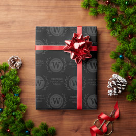 Professionell Elegant Business Monogram Gift-figur Presentpapper