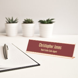 Professionell Elegant Classy Office Executive Titl