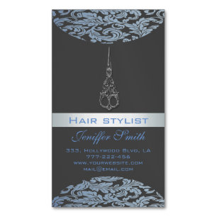 Professionell elegant Dammal chic-dammsax Visitkortmagnet