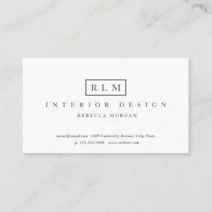 Professionell Elegant Enkel Vit Visitenkort Visitkort