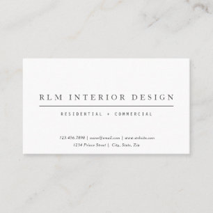 Professionell Elegant Enkel Vit Visitenkort Visitkort