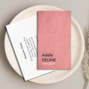 Professionell Elegant konsult Affärskort Visitkort