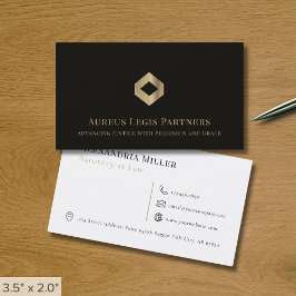 Professionell Elegant Luxury Logotyp Visitkort