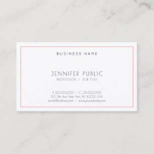 Professionell Elegant - minimalistisk Coola - eleg Visitkort