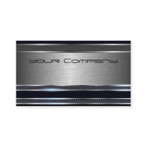 Professionell Elegant Modern Black Affärskort